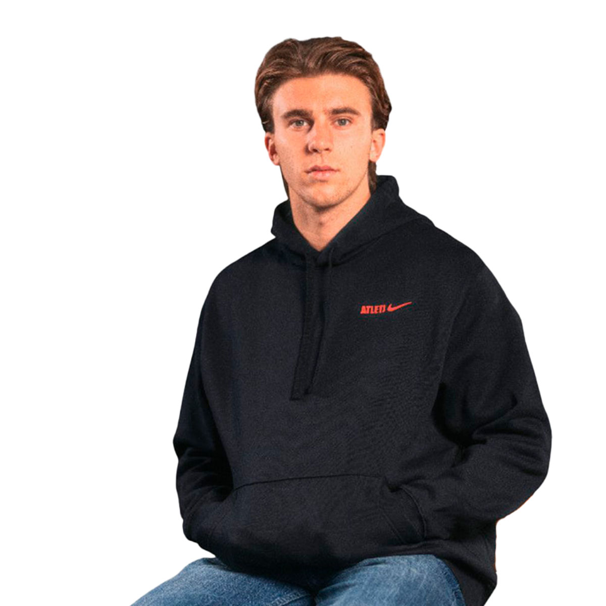 Black Atleti Hoodie image number null